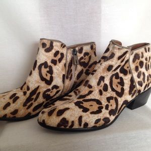Sam Edelman petty Leopard Calf Hair Bootie